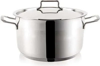 Produktbild von ORION Kochtopf Stahltopf mit Deckel 18/10 PREMIUM Induktion 8,5l
