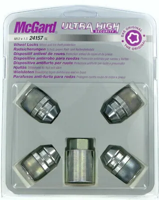 Produktbild von Felgensicherungsmuttern 12x1,5x28 WRENCH-19 McGard-Konus
