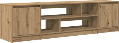 Zdjęcie produktu dla vidaXL Szafka pod TV Dąb Artisan 188,5x41x50 cm Materiał drewnopochodny