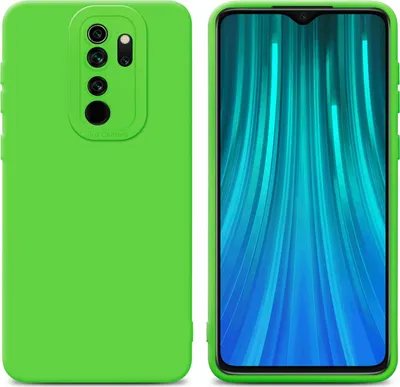 Produktbild von Cadorabo Hülle für Xiaomi RedMi NOTE 8 PRO Schutz Hülle in Grün TPU Silikon Etui Case Handyhülle