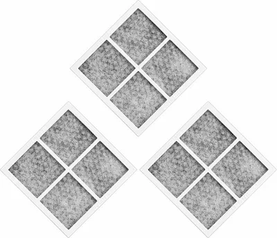 Produktbild von Luftfilter Kühlschrank und Ersatzfilter für LG Pure N Fresh mit Aktivkohle gegen Gerüche und kompatibel mit ADQ73214405 ADQ73214404 ADQ73214408