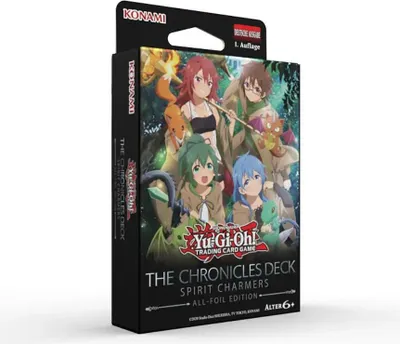 Produktbild von Yu-Gi-Oh! The Chronicles Deck (Spirit Charmers - All-Foil Edition) Deutsch
