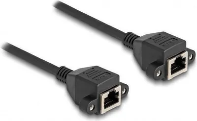 Produktbild von DeLOCK RJ50 Verlängerungskabel Buchse zu Buchse S/FTP 3 m schwarz, 3 m, S/FTP (S-STP), RJ-50, RJ-50, Schwarz