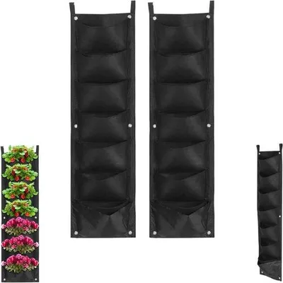 Produktbild von Wasserdichte Pflanzenhänger-Set, 2er, für Balkon und Innenhof