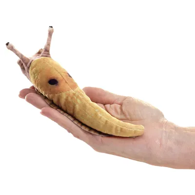 Produktbild von Folkmanis Handpuppe Mini Bananenschnecke 8002