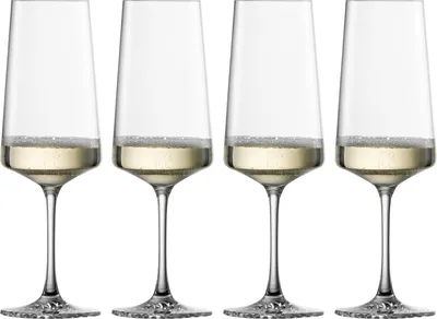 Obrázok produktu pre Zwiesel Sklenené poháre na šampanské Echo 395 ml - 4 kusy
