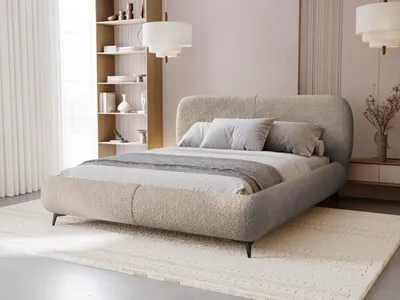Obrázok produktu pre Posteľ s úložným priestorom 180x200 VLADA - béžovošedá