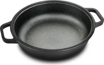 Immagine prodotto di Casseruola antiaderente 28 cm 3 litri. con coperchio in vetro BLACKPLUS, per induzione