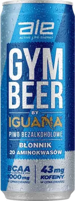 PIWO BEZALKOHOLOWE GYM BEER 330 ml - IGUANA