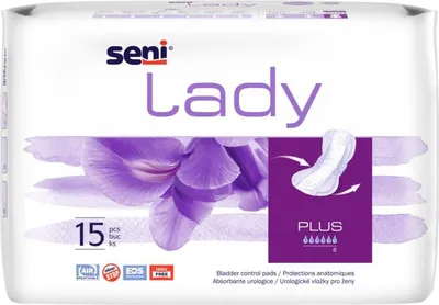 Image de Seni Lady Plus - 16 paquets de 15 protections