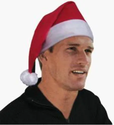 Produktbild von Weihnachtsmann-Mütze Hut Weihnachtsbommel Weihnachtsfeier Wintermütze Uni
