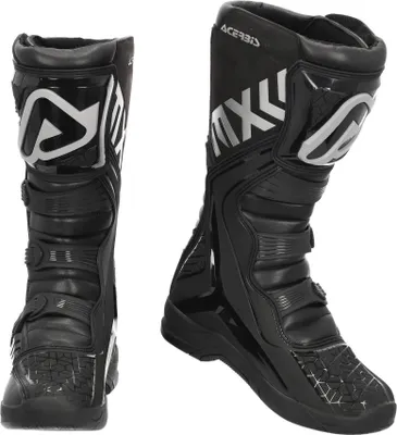 Obrázok produktu pre ACERBIS X-Team schválené topánky čierne 4-háčikové zapínanie veľkosť 40