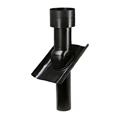 Immagine prodotto di Coperchio DN 150/160 nero / Flusso Compair (sistema Ø 150)