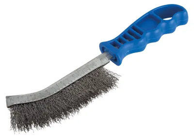 Zdjęcie produktu dla Szczotka stalowa Wolfcraft 265 mm z plastikowym uchwytem 2715000