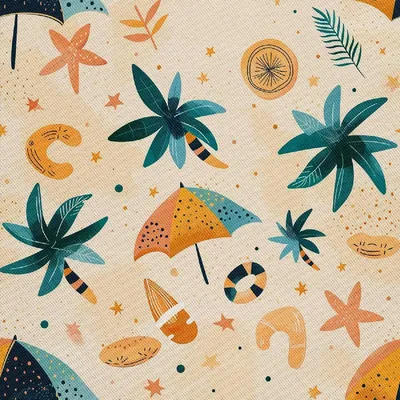 Image de OUTDOOR DECOSTOMES OXFORD - Motif été | DX8936