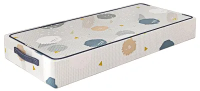 Immagine prodotto di Contenitore portaoggetti sotto il letto, con ruote e coperchio trasparente