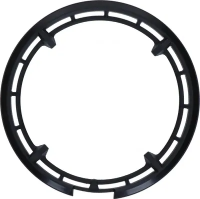 Image de Anneau de protection de chaîne SHIMANO FC-T6010 - sans vis, NOIR