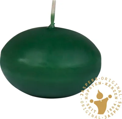 Produktbild von Schwimmkerzen Jagdgrün Ø 40 mm, 6 Stück