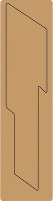 Produktbild von Skuad Kettenstrebenschutz Golden  Golden One Size