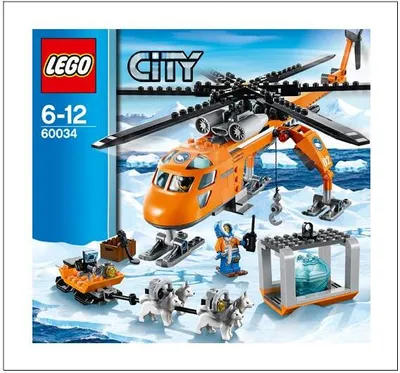 Obrázok produktu pre LEGO City Arctic Helicrane, Stavebnica, 6 rok / roky, 262 kusov