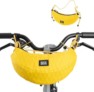 Produktbild von ROCKBROS Lenkertasche für Fahrrad 1,8 L, Leichte Fahrradtasche, als Umhängetasche nutzbar, geeignet