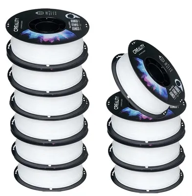 Obrázok produktu pre 3D tlačový filament, vysoká priehľadnosť, pevný a odolný, PETG 10WT
