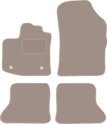 Produktbild von Beige Veloursmatten für: Dacia Dokker Minivan (2013-)