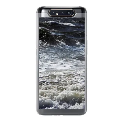 Produktbild von MuchoWow® Handyhülle Schutzhülle Hülle für Samsung Galaxy A80 Nordsee - Wasser - Wellen Silikon Softcase Handy Hülle - Schutzdeckel