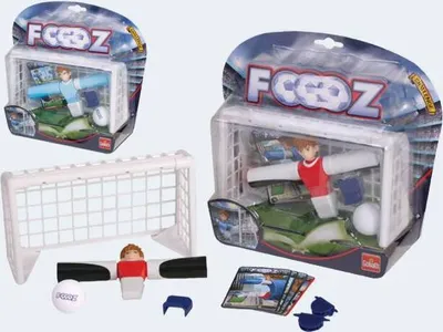 Produktbild von Foooz Challange Tischfußballset Tor/Keeper/Ball/Zu