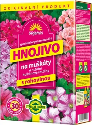 Obrázek produktu pro Nohel Garden NG 0036 Hnojivo ORGAMIN na muškáty 1kg 60x145x210