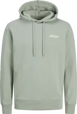 Produktbild von JACK & JONES Kapuzenpullover mit Kordelzug und Logo auf der Brust Größe: S