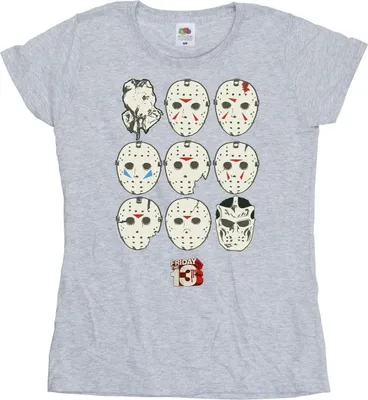 Produktbild von Friday The 13th - T-Shirt für Damen BI20594 (S) (Grau)