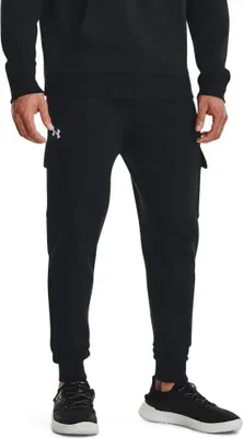 Zdjęcie produktu dla Under Armour Ua Rival Fleece Cargo Jogger - czarny, Größe:XS