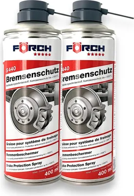 Produktbild von 2x Förch S440 Bremsenschutz Bremsenspray Schmierstoff Schutzspray Bremsen 400ml