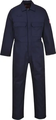 Image de Portwest - Combinaison "Bizweld" pour homme PC6813 (L Régulière) (Bleu marine)