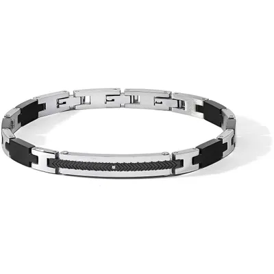 Immagine prodotto di Bracciali Comete Silver Collection Faces - uomo