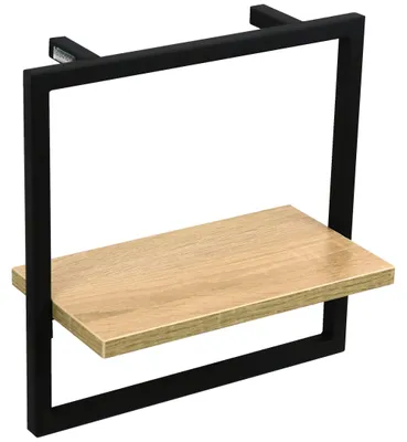 Produktbild von Wandregal mit Rahmen MDF Sonoma Eiche