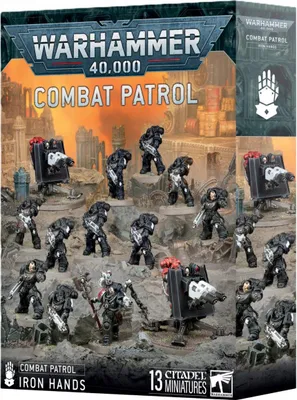 Produktbild von Warhammer 40.000 Combat Patrol Iron Hands
