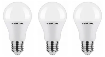 Produktbild von Asalite LED-Lampe A60 E27 7W 630lm 4000K 220-240V 3 Stück