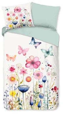 Productafbeelding van Pure Kinderdekbedovertrek "Kiki" - Multi - (140x220 cm) - 100% Polyester