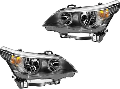 Immagine prodotto di Set fari principali sinistro destro 12 V W5W H7/H7 alogeni HELLA per BMW Serie 5 e altri modelli