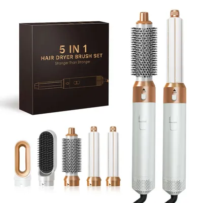 Produktbild von Airstyler, 5 in 1 Haarstyler, Lockenstab, Hairstyler, Haartrockner, Multihaarstyler, Warmluftbürste, Airstyler, Föhn, Heißluftbürste