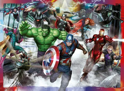 Image de RAVENSBURGER Avengers XXL Puzzle 100 pièces