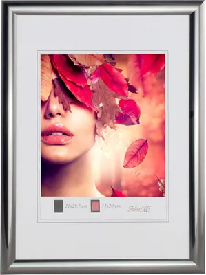Produktbild von Art Line Kunststoff Bilderrahmen Wanddeko Collage Poster Fotorahmen Bildträger Lifestyle - Farbe: Stahl | Format: 50x70