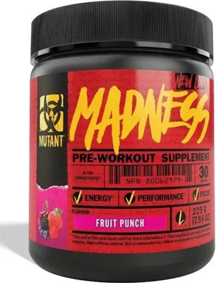 Produktbild von Mutant Madness Fruit Punch 225g 17881