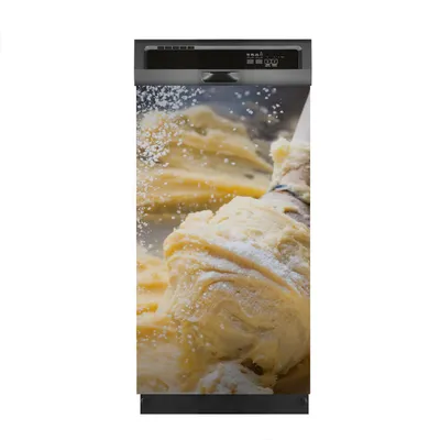 Produktbild von Magnete Dekorative 45x80 cm Küche Magnetmatte Spülmaschine - Teig kneten Pasta