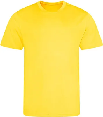 Immagine prodotto di Just Cool JC201 | Maglietta da uomo riciclata Cool - Colore: giallo sole - Taglia: L