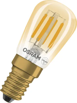 Produktbild von OSRAM LED Leuchtmittel Vintage 1906 LED Special Shapes 2.8W 822 Gold E14 Dimmbar Extrawarmweiss 4058075849648