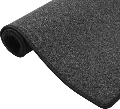 Produktbild von vidaXL Teppichläufer Anthrazit 50x100 cm