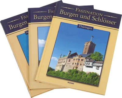 Zdjęcie produktu dla Faszination Burgen und Schlösser, 3 Bände.